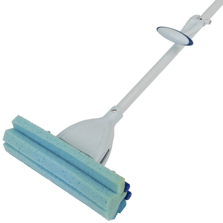 Magic Eraser Roller Mop With Scrub Brush