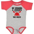 thumbnail image 3 of Inktastic My Grammy and Grampy Love Me Boys or Girls Baby Bodysuit, 3 of 5