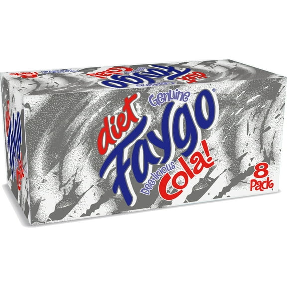 Faygo 8pk/12oz Diet Cola