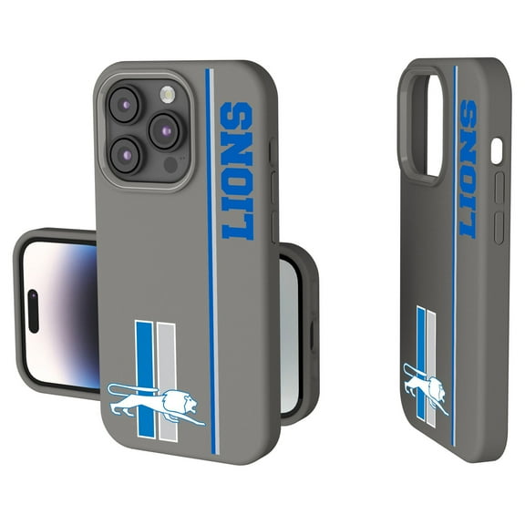 Keyscaper Detroit Lions Throwback Logo iPhone Soft Touch Case