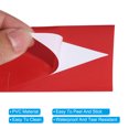thumbnail image 4 of Uxcell 8" Length Directional Arrow Sticker Self Adhesive Wall Sign Red 10 Pack, 4 of 6