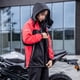thumbnail image 1 of Traje Impermeable De Moto Traje impermeable para motocicleta Traje de lluvia protector transpirable Ropa impermeable para exteriores unisex, 1 of 9