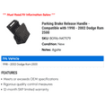 thumbnail image 2 of Parking Brake Release Handle - Compatible with 1998 - 2002 Dodge Ram 2500 1999 2000 2001, 2 of 2