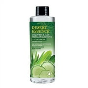 Desert Essence Cucumber and Aloe Micellar Cleansing Facial Water, 8 Oz, 2 Pack
