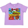 thumbnail image 3 of Inktastic Little Sister Comic Book Girls Toddler T-Shirt, 3 of 5