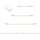 thumbnail image 2 of Cinta invisible para lifting facial, cinta invisible para lifting facial instantáneo, bandas invisibles para lifting facial y bandas en forma de V, herramientas para lifting facial, parches de maquill, 2 of 5