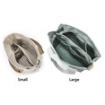 thumbnail image 3 of Bandolera pequeña de lona Halemet para mujer, 3 of 8