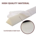 thumbnail image 4 of fond + found Paquete de 2 protectores de barandilla de cama de espuma de seguridad para niños pequeños, protector de cama antideslizante, funda lavable para camas Twin, Queen y King, 4 of 4