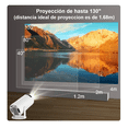thumbnail image 2 of Proyector 4K PRODOTTY Portatil WIFI Android Proyeccion hasta 130 pulgadas, 2 of 7