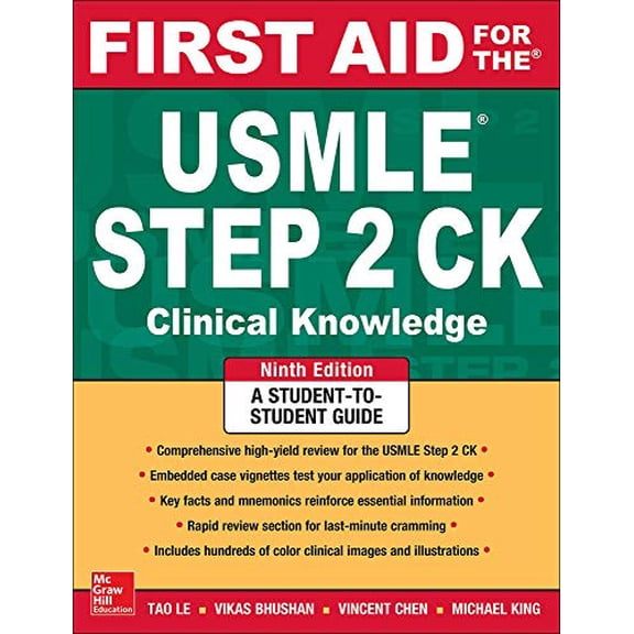 Pre-Owned First Aid for the USMLE Step 2 Ck, Ninth Edition (Paperback) 0071844570 9780071844574