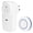 Blue, variant on Wireless Remote Control Outlet Switch Kit 2-Way Power Socket Receiver for Household Electronics, US Plug 110V Blue