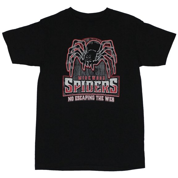 The Hobbit Mens T-Shirt - Mirkwood Spiders No Escaping the Web Image (Medium)