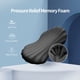 thumbnail image 5 of Almohada de apoyo lumbar RESTCLOUD, espuma viscoelástica ajustable, gris, 5 of 6