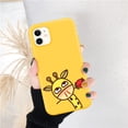 thumbnail image 1 of Funda de teléfono de animales bonitos para iPhone 11 12 13 Pro Max X XS XR 7 8 6 Plus SE 2020 dibujos animados gatos perro Panda funda de silicona suave regalo Deng Xun unisex, 1 of 2