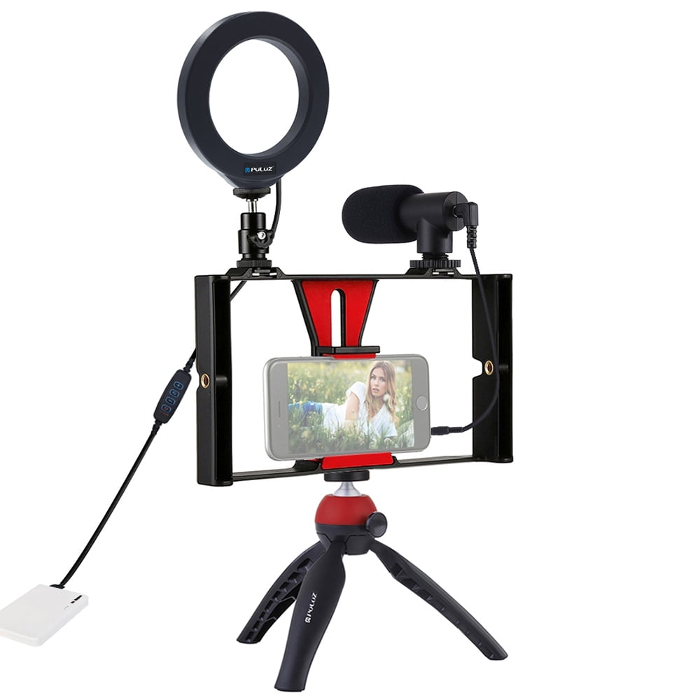 makalar Broadcast Live Photography Fill Light LED Camera Phone Flash Dimmable Light On-Camera Video Lights
