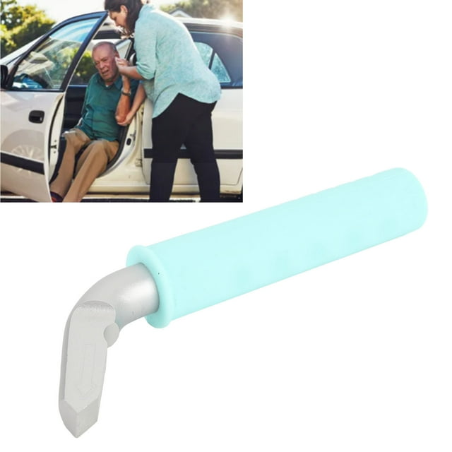 Support Car Door Handle Aluminum Alloy Enhanced Safety 450lbs Capacity Portable Vehicle Support Handle for All Vehicles