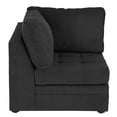thumbnail image 2 of Sillón Esquinero Dicasa Versa Negro, 2 of 8