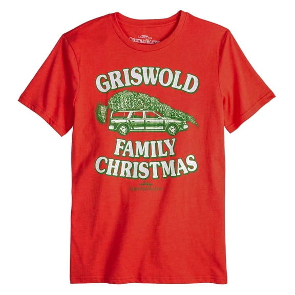 National Lampoon's Christmas Vacation T-Shirt Men's Griswold Family Short Sleeve Top