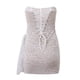 thumbnail image 5 of Falda mini sexy de encaje con escote pronunciado, ligeramente transparente y con aberturas. Vestido de fiesta Pure Desire., 5 of 8