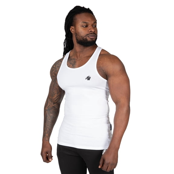 Adams Stretch Tank Top - White
