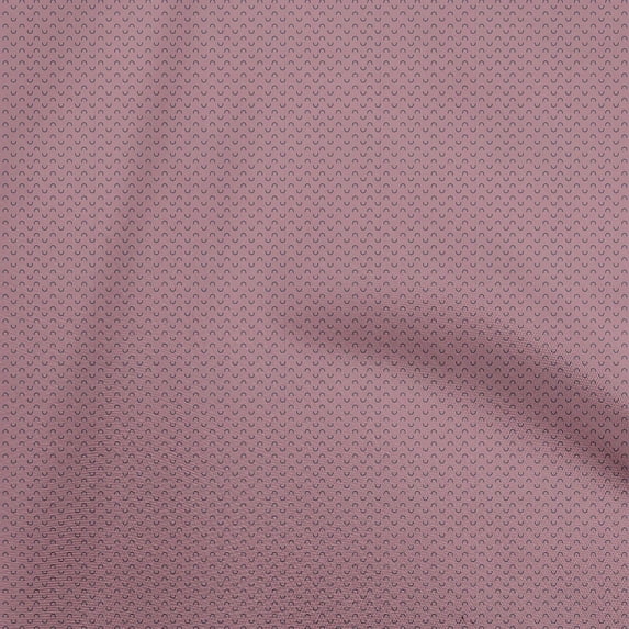 oneOone Cotton Cambric Pink Fabric Geometric Sewing Craft Projects Fabric Prints By Yard 56 Inch Wide