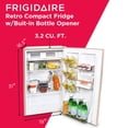 thumbnail image 3 of Frigidaire EFR376-CORAL Refrigerador de barra retro con abridor de botellas lateral, 3.2 cu. pies, coral, 3 of 5