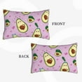 thumbnail image 4 of Balery Different Avocados Bedding Queen Pillow Cases - Envelope Closure - Soft Brushed Microfiber Fabric - Shrinkage and Fade Resistant Pillow Cases-16"x24", 4 of 9