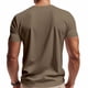 thumbnail image 4 of pstuiky camiseta de hombre, Camisa informal vintage con botones y cuello redondo y manga corta para hombre camisas casuales para hombre m, 4 of 9