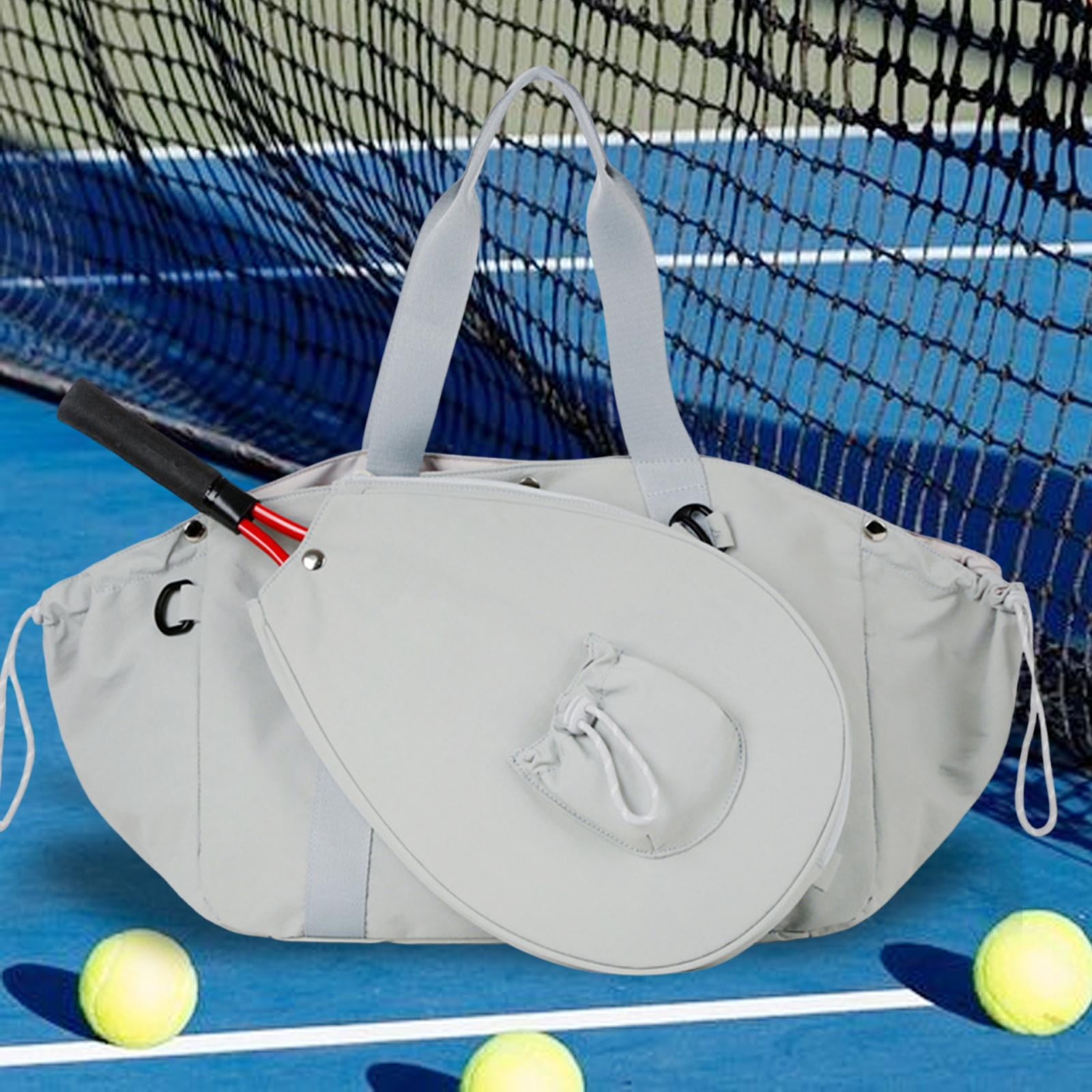 Badminton Racket Bag Tennis Bag Sports Handbag Large Capacity Waterproof Nylon for Beginners Fitness Travel