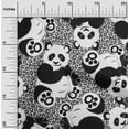 thumbnail image 2 of oneOone Velvet Gray Fabric Kids Sewing Craft Projects Fabric Prints By Yard 58 Inch Wide, 2 of 4