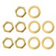 thumbnail image 3 of 5 tuercas de conector de guitarra de hierro para accesorios de guitarra/bajo eléctrico Oro, 3 of 7