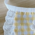 thumbnail image 2 of Bandana Linda Del Perro Del Modelo De La Tela Escocesa Para Los Perros Pequeños - Amarillo Claro, 2 of 5