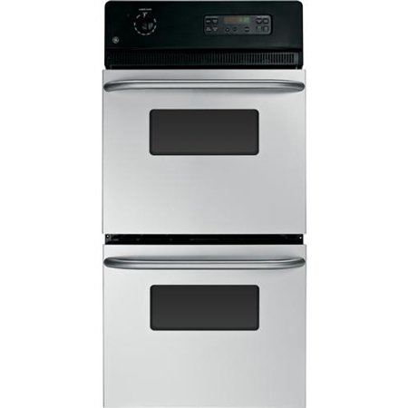 JRP28SKSS 24 Built-In Double Wall Oven with 5.4 cu. ft. Total Capacity 4 Total Oven Racks Sabbath Mode Electronic Oven Controls Control Lock and Delay Bake in Stainless Steel