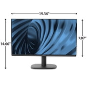 onn 22 FHD (1920 x 1080p) 100hz Office Monitor with 6 ft HDMI Cable, Black
