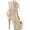Nude/Nude Patent, variant on Women's Pleaser Adore 1021