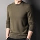 thumbnail image 5 of y Otoño Invierno Nuevos Hombres Moda Casual Simple, Suave Cálido Suéter de Cuello Medio Alto de Manga Larga de Pura Lana, 5 of 5