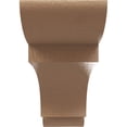thumbnail image 2 of 3"W x 18"D x 6"H Thin New Brighton Rough Cedar Woodgrain TimberThane Corbel, Primed Tan, 2 of 6