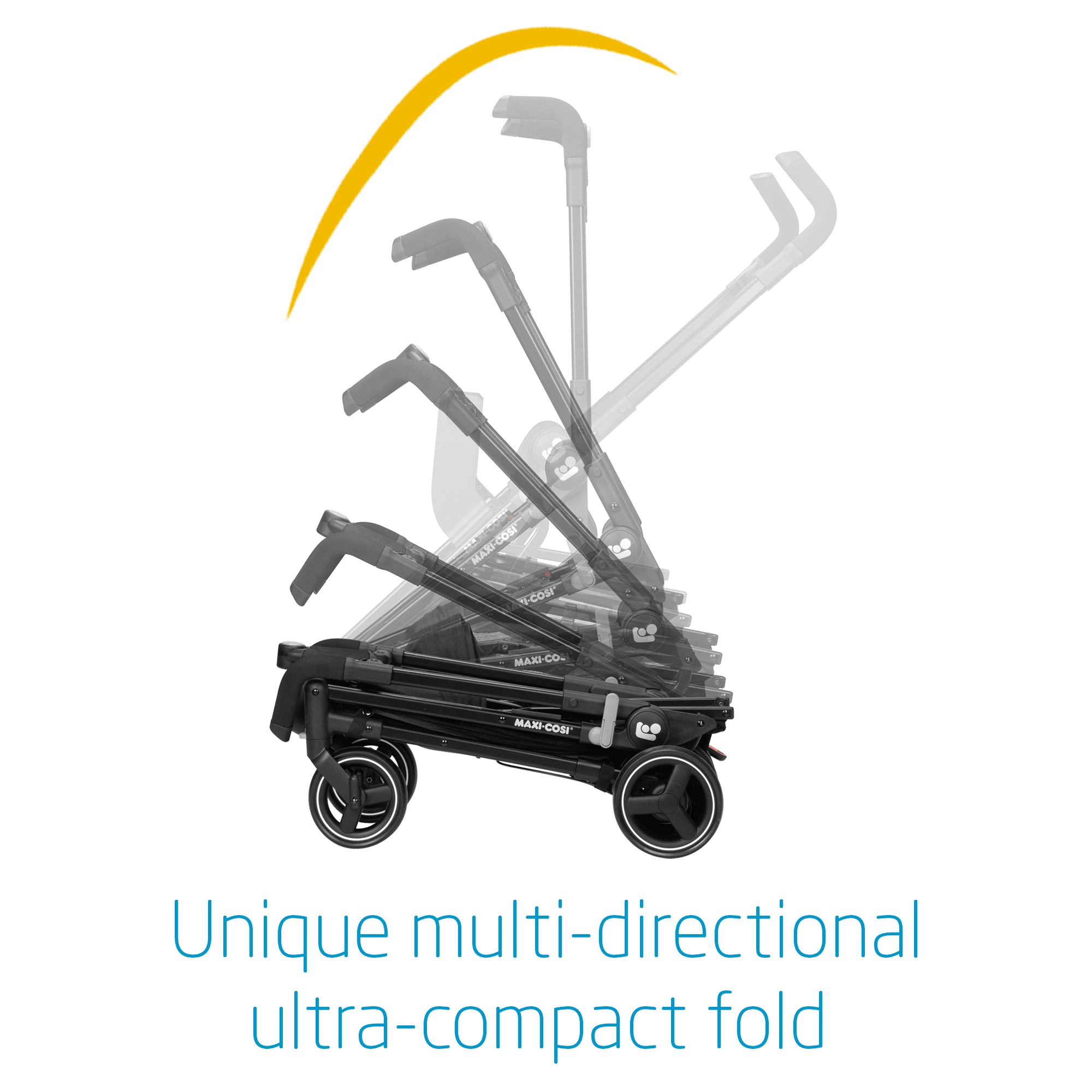 Maxi-Cosi Maxi-Taxi XT Ultra Compact Car Seat Caddy, Black