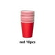 thumbnail image 2 of Advancent 10 Uds. De vasos de papel de colores, vasos desechables, juguetes de papel, colores ambientales, artesanía, educación temprana pura, Mostrada Rojo, 2 of 6