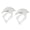 White 2pcs, variant on OIUR Letter Opener Plastic Mail Opener with Blade Portable Envelope Slitter Wrapping Paper Cutting Tool for Office Home School Supplies