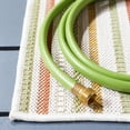 thumbnail image 3 of Safavieh Courtyard Roslyn Striped Indoor/Outdoor Area Rug, Beige/Rust Yellow, 6'7" x 9'6", 3 of 9