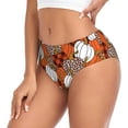 thumbnail image 2 of Fotbe Various Pumpkins Calzones Estampados para Mujer – Ropa Interior de Algodón, Cómoda, Suave y Elástica-X-Small, 2 of 6