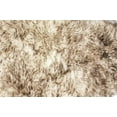 thumbnail image 2 of 72" x 72" Gradient Chocolate, Octo Sheepskin - Area Rug, 2 of 2