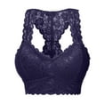 thumbnail image 3 of Sweet Home Farm Front Closure Bras for Women Plus Size Vest Crop Wire Bra Lingerie Sexy V Neck Underwear S 3XL Pack Of 2 Bras, 3 of 8