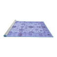 thumbnail image 2 of Ahgly Company Machine Washable Indoor Rectangle Oriental Blue Traditional Area Rugs, 5' x 8', 2 of 4