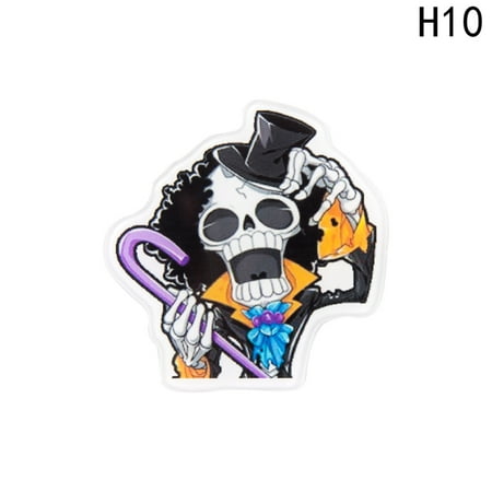SHOPFIVE One Piece Animation Around Monkey D Luffy Cartoon Acrylic Badge Collectible Brooch Bag Clothes Accessory Best Gift for Anime Fans (Best Laptop For Cartoon Animation)