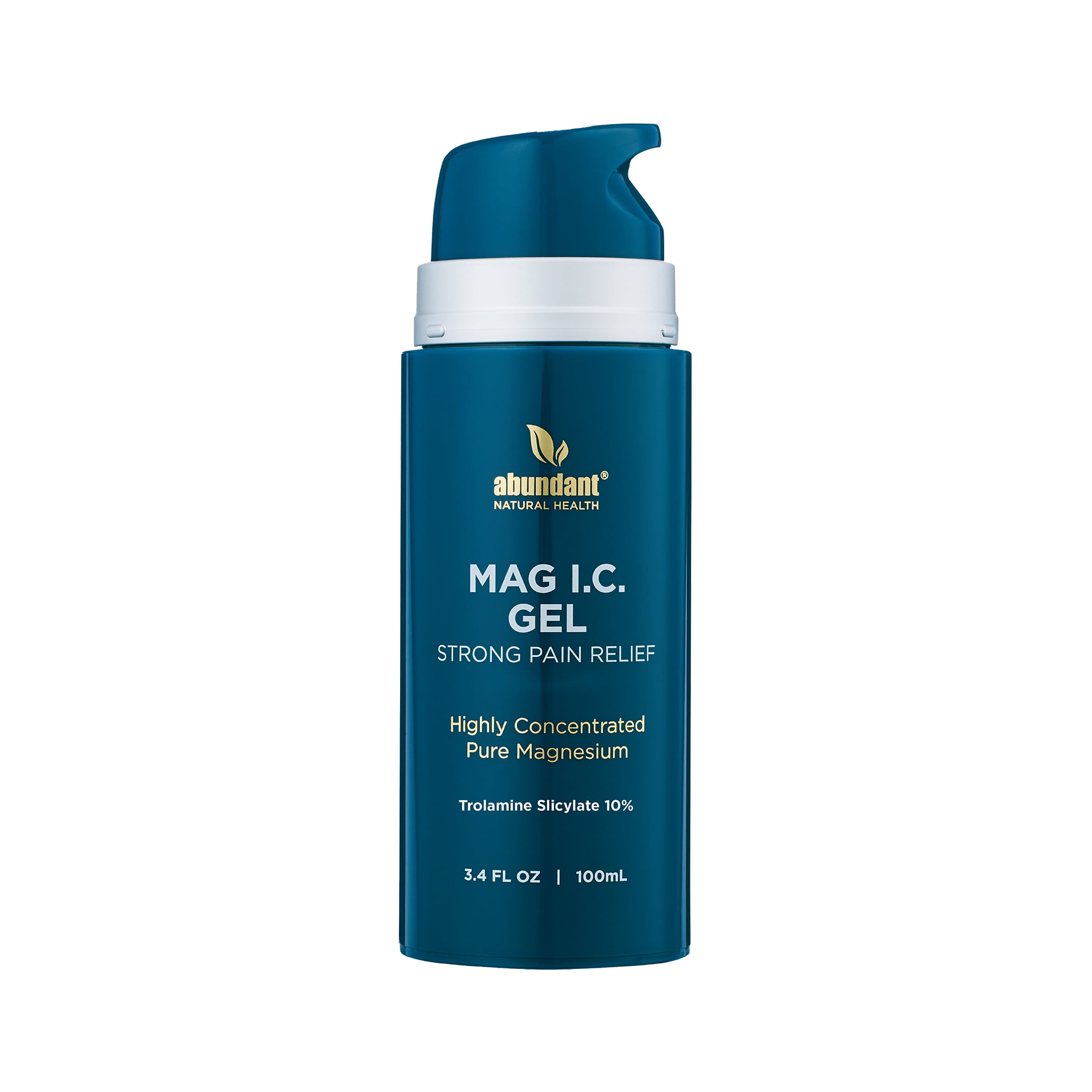 MAG I.C. Magnesium Pain Relief Gel 3.4oz by Abundant Natural Health