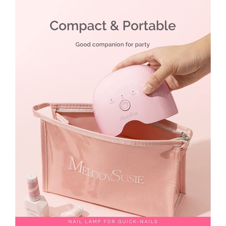 MelodySusie Mini Cordless UV Nail Lamp, 6W Rechargeable photo 3