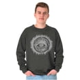 thumbnail image 5 of Eye Symbolic Spiritual Compass Sweatshirt for Men or Women Brisco Brands M, 5 of 6