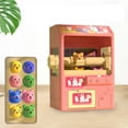 thumbnail image 3 of Elektrische Klauenmaschine Für Kinder Zum Selbermachen Mit Musik Und Lichtern Mit 8 Puppen Elektronische Mini-Klauenmaschine Eltern-Kind-Interaktives Rosado Hugo Máquina de garras, 3 of 5